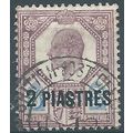 British Levant 1905 SG14 2pi on 5d Dull Purple ...