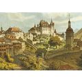 Gruyeres Unkown Artist Postcard used VGC