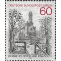 BERLIN, Church of St Peter and St Paul, brown 1982, 60pf