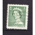 CANADA 1953 SG 451 2c GREEN FINE USED#2