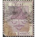 ORANGE FREE STATE, Orange Tree, violet 1894, 1p...