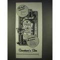 1940 Gordon's Gin Ad - No Doubt About It
