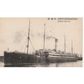 Bibby Line R.M.S. Oxfordshire Shipping Postcard...