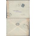 Egypt 1917 French Offices in Alexandria to Fran...
