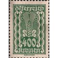 AUSTRIA, Wheat Symbol, green 1922, 400 Kronen