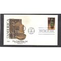 FDC Artmaster 2426 25c Carved Figure (Cachet-U/...