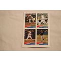 Wolf, Mulder, Santana, Johnson 2004 Topps Bazoo...