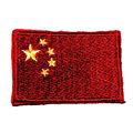 China Flag sew on Embroidered Sew Patch Badge P...