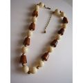Vintage Art Deco Bakelite & Celluloid Necklace ...