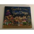 NEW Santa is Coming to San Diego Hardcover Book