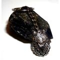 WOLF DOG KEY RING WITH KEY CHAIN & VELVET GIFT BAG