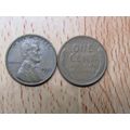 1953d USA 1 Cent Lincoln Wheat Coin