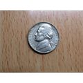 1963 USA 5 Cents Jefferson Nickel Coin