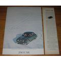 1961 Jaguar 3.8 Sedan Advertisement - Behaves like a sports car