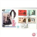 Vatican FDI cover 1981 - SG 761-764 - Lourdes C...