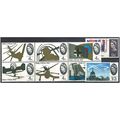 1965 Battle of Britain Phosphor Set SG671p-678p...