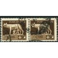 1929/1945 Michel 299 - #2 fine used (o) - pair