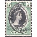 Nigeria 1953 - SG68 - 1½d black/green - Coronat...