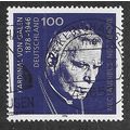 GER 1996 100pf 'CARDINAL VON GALLEN' FINE USED ...