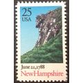 US Stamp #2344 mint: 1988 25c New Hampshire Sta...