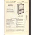 ADMIRAL chassis 20SX5EZ TV television receiver ...