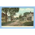 New York Chestertown Main St Tree Lined Dirt Ro...