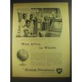 1958 BP British Petroleum Ad - West Africa on Wheels