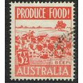 Australia 1953 Food Production 3½d Scarlet SG26...