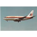 United Airlines Boeing B737 Civil Aviation Post...