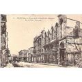 Reims dans les ruines Rue de Vesle France Postc...