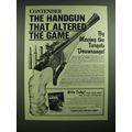 1981 Thompson/Center Contender Pistol Ad - Cont...