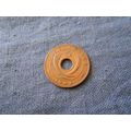 1943 EAST AFRICA 5 CENTS COIN.