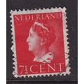 Netherlands 1940 Queen Wilhelmina 7.5c Fine Use...