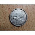 1955 Queen Elizabeth ll 25 Cents Canada Coin