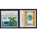 Taiwan 75th Anniversary of Rotary Intl 2v Margi...