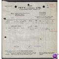 FRYS LTD,SOUTHWARK ST ,LONDON ,SE1, 7/1/1953