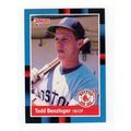 1988 Donruss Todd Benzinger RC baseball rookie ...