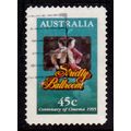 Australia 1995 Cinema 45c Used Peel & Stick Sta...