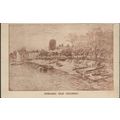 London - Chelsea old Church (All Saints), river...