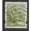 ENGLAND 97P 'ENGLISH OAK' (EN34) FINE USED (EBI...