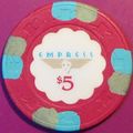Empress. $5 Casino Chip. Joliet, IL. V17.