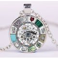 Bohemian Eye Bear Palm Lucky Clover Grass Patte...
