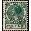Netherlands 1924 Queen Wilhelmina 5c Used Stamp
