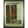 1978 Hyatt Hotels & American Express Ad - Assured