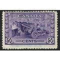 Canada 1942 War Effort 50c Violet SG387 GU