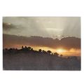 SUNSET AT THE OASIS, MOROCCO used postcard 1975...
