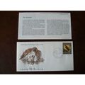 Poland 1977 Kestrel stamp FDC World Wildlife Fu...