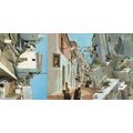 Ibiza Spain De La Pena Quarter Flags Hanging 3x...