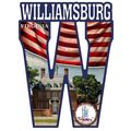 Williamsburg Virginia Capital W Collage Design ...