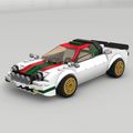 LANCIA STRATOS Rally Car Brick Model MOC - 287 ...